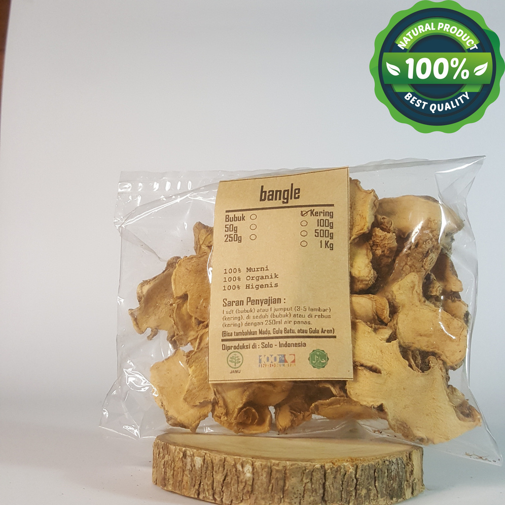 

BENGLE BANGLE IRIS KERING 500gr - Zingiber montanum - MURNI - JS