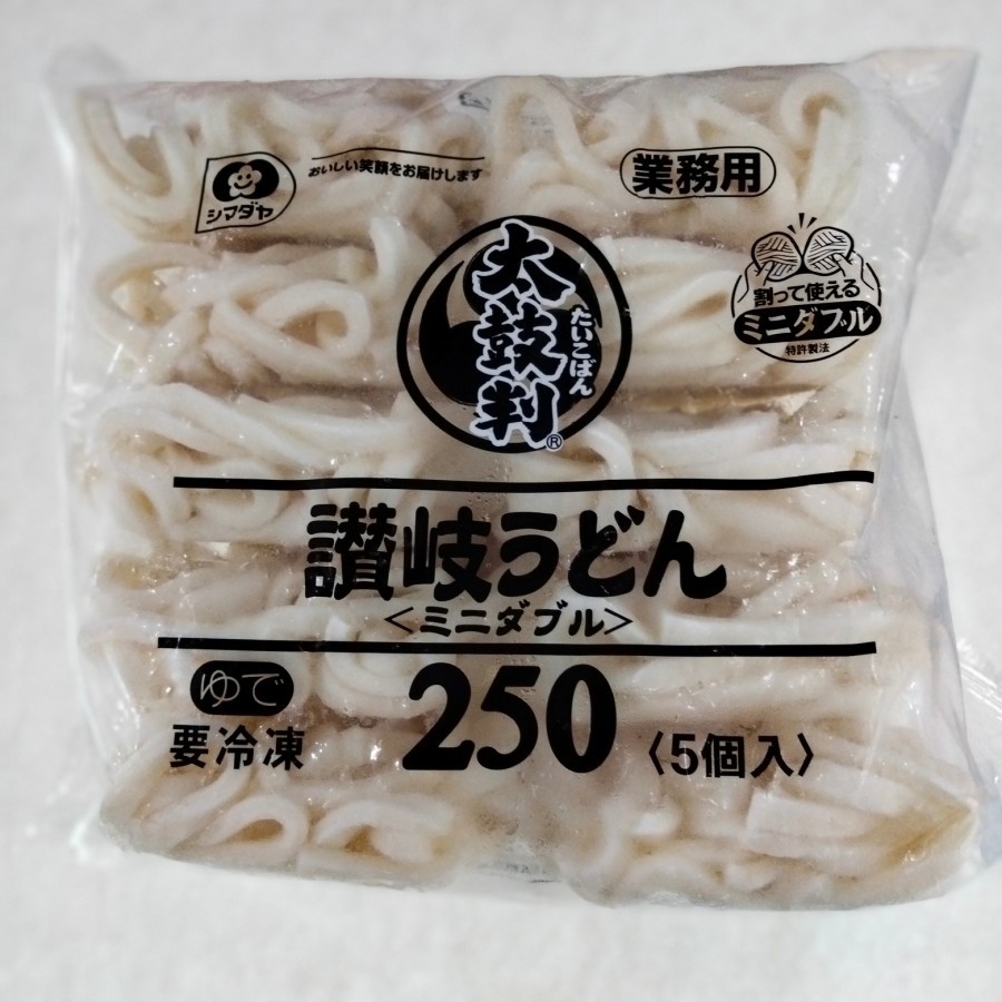 

Shimadaya Sanuki Udon Taikoban/Mi Udon Basah 1,25Kg (250gr@5Pcs)