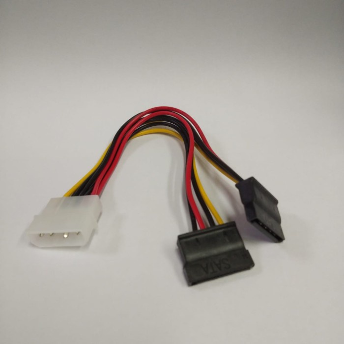 Kabel Power Molex to Sata Cabang2 /Kabel Power 4 pin