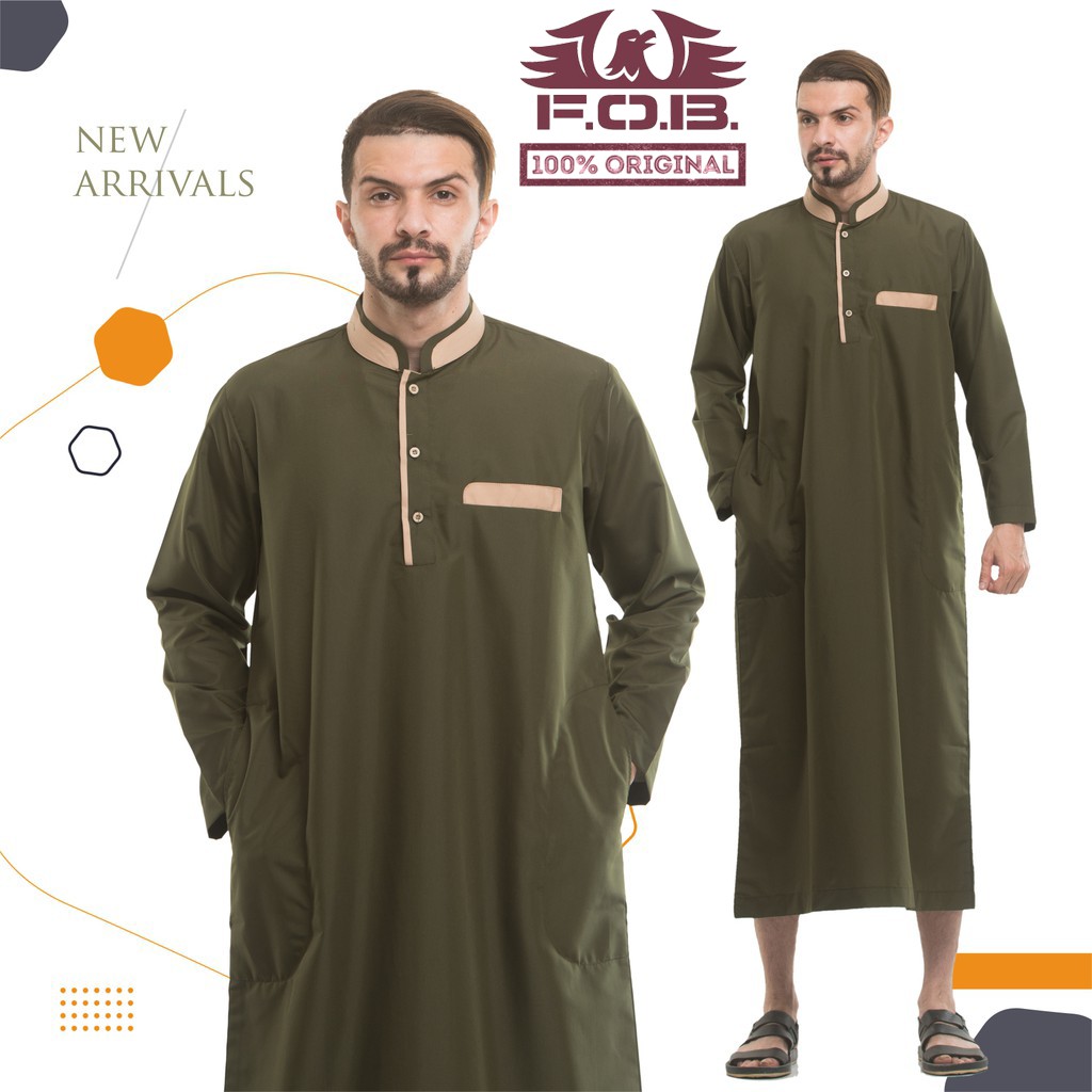 BAJU GAMIS CORDOBA HIJAU / SAFIRA / ARRIJAL / ARABI / ADZKAR PREMIUM MERAH MARUN TERSEDIA 2 WARNA