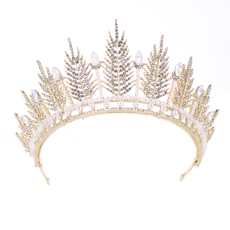 Mahkota Pengantin Kristal Vintage Headpiece Pernikahan