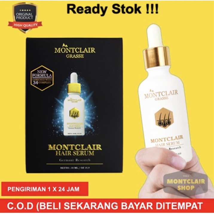 Montclair Hair Serum ORIGINAL 100% Penumbuh Rambut Bergaransi