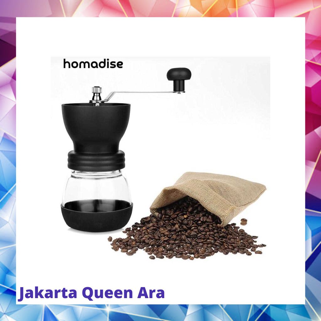 One Two Cups Alat Penggiling Kopi Manual Coffee Grinder - CF414