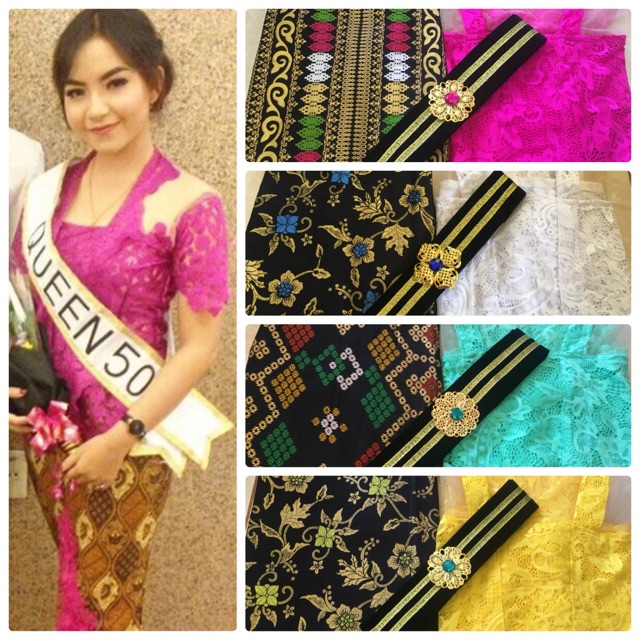 Set kebaya jadi kutubaru modif