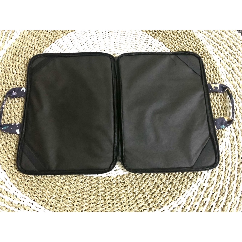 Tas laptop kanvas standart ukuran 14 inch (pegangan full kanvas)