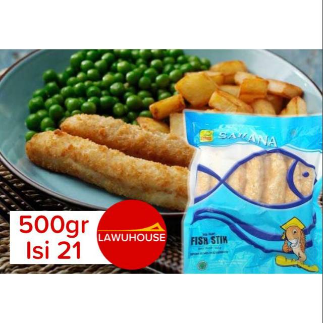 

Fish Stick Frozen Food 500gr