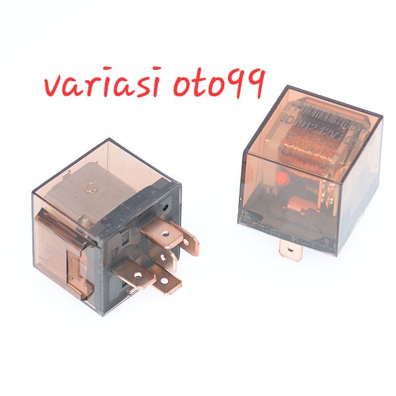 Relay Klakson Relay Transparan 4 Kaki 5 Kaki 12V &amp; 24 Volt 80A