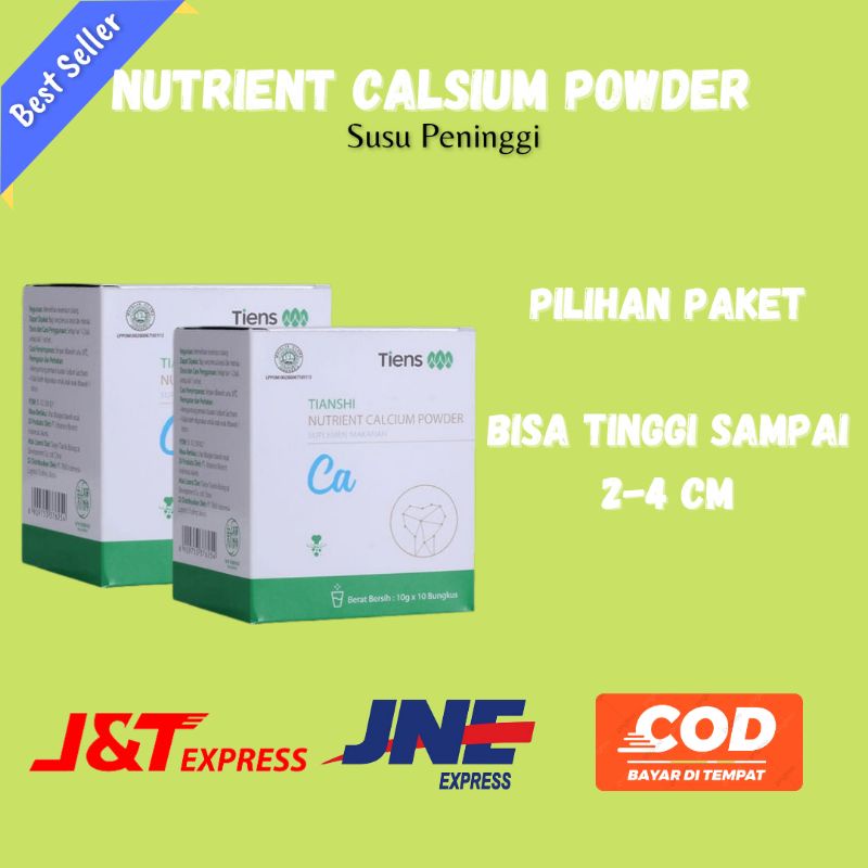 

[COD] KALSIUM PENINGGI BADAN | SUSU PENINGGI TIENS | PENINGGI BADAN BPOM