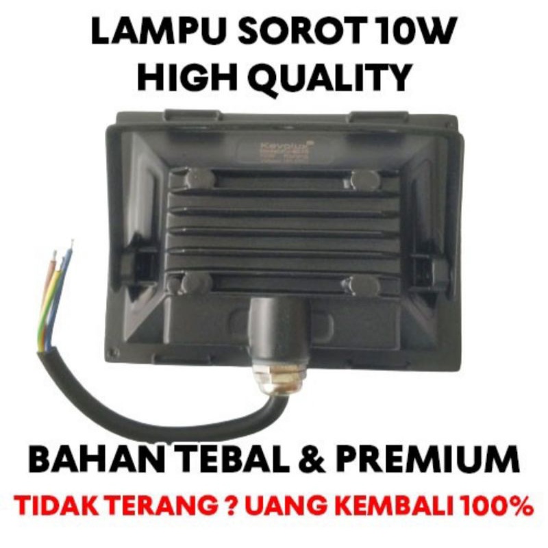 Lampu Sorot  LED SLIM 10W 20W / Outdoor / Taman / Tembak / Panggung / Lapangan -IBZ