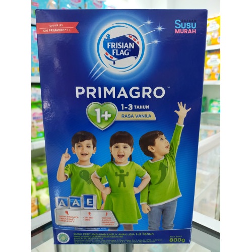 Primagro 1 + dan 3 + kemasan 750gram madu vanila dan Cokelat