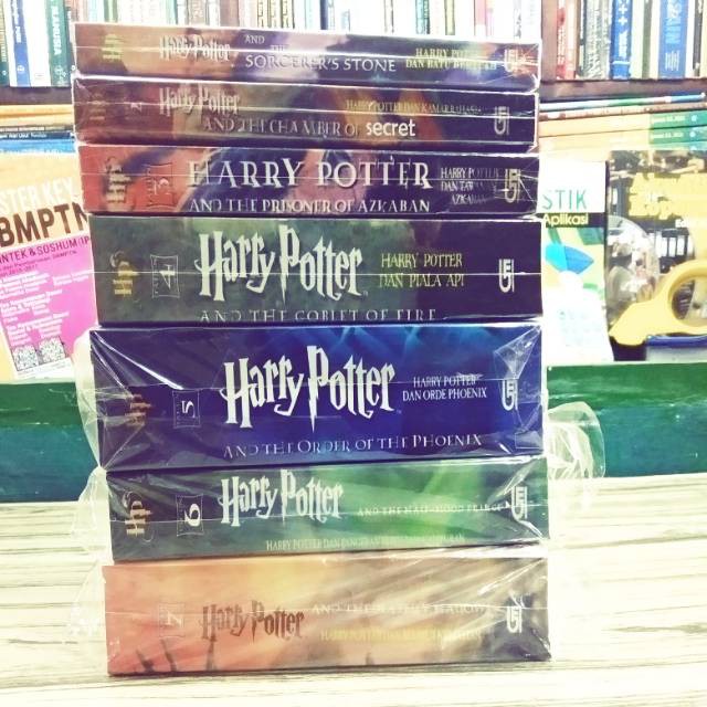 Ready Harry Potter Satu Set Jilid I Samapi VII Terjemah Bahasa Indonesia
