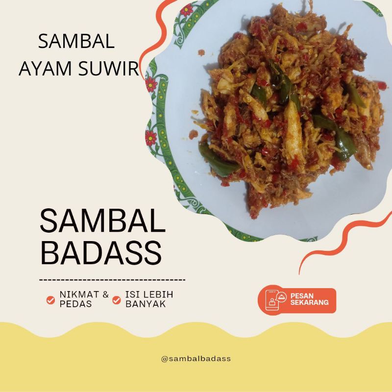 

Sambal Ayam Suwir Sumringah