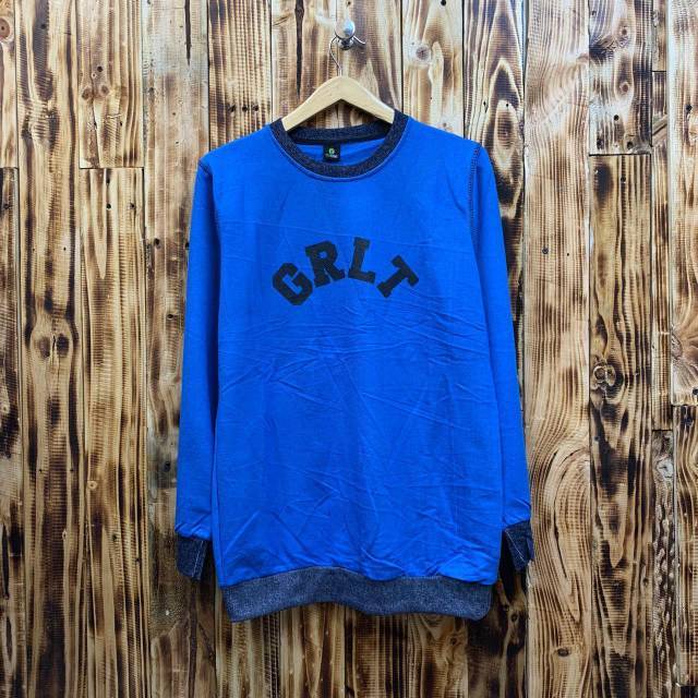 Sweater Navy / Dongker Polos Premium Volcom Simple Logo