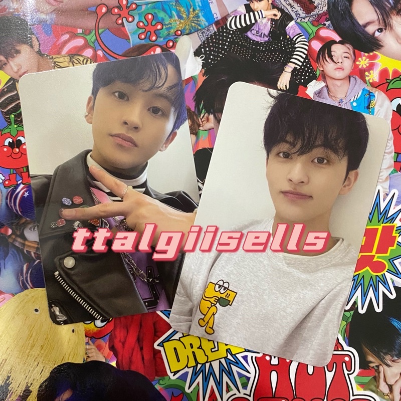 NCT DREAM MARK HOT SAUCE ALBUM PHOTOCARD PC
