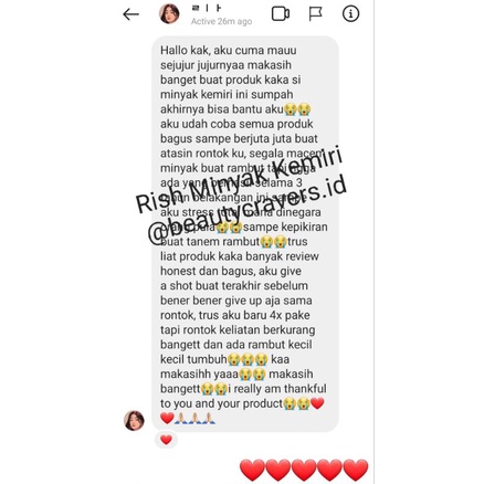 Rish' Minyak Kemiri Asli 60ml