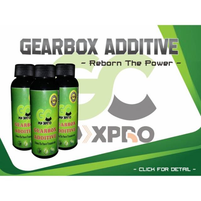 ADITIF MATIC GC MAXPRO Gearbox Additive 75ml CAIRAN ADITIF PELUMAS GEARBOX MATIC TRANSMISI