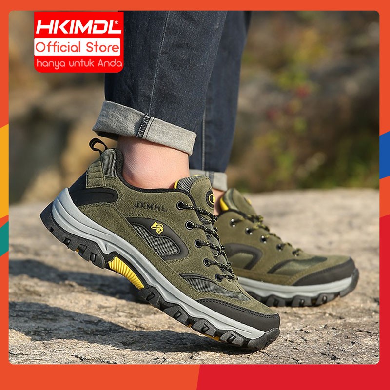  Sepatu  pria 2021 Fashion men outdoor hiking sport shoes  