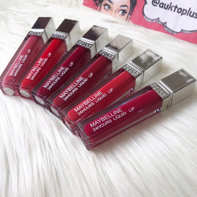 Maybelline Liquid Lip Matte Lipstick Waterproof Shopee Indonesia Harga lipstik maybelline waterproof