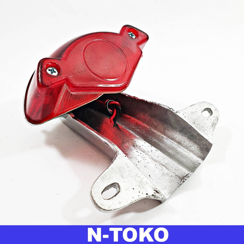 Stoplamp Lampu Stop Variasi CB 100 Set Dudukan Pangkon Kodok Motor