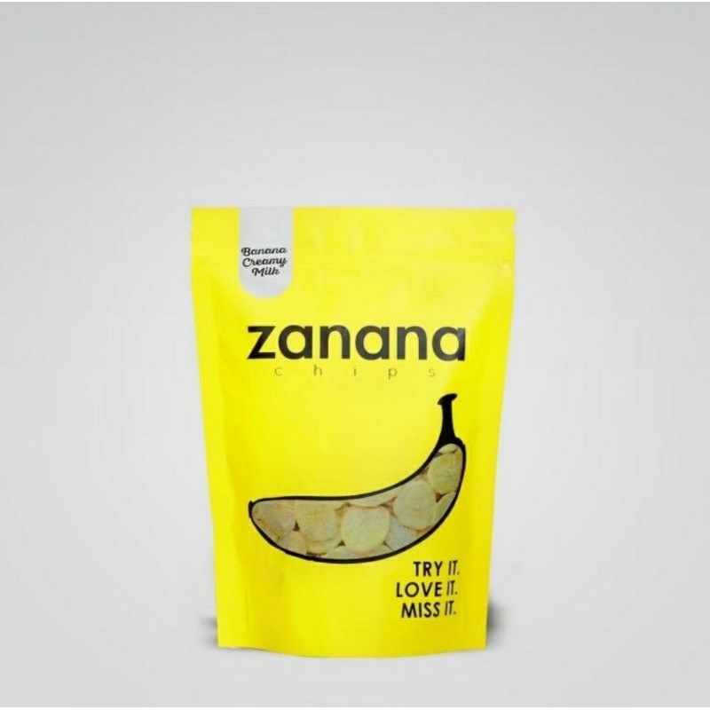 Zanana Chips berat 80 gram,cemilan enak,pisang enak