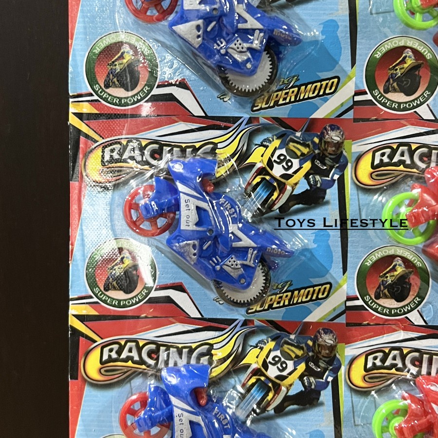 Racing Supermoto Motogp Motor Spin Go Mini Lucu Murah