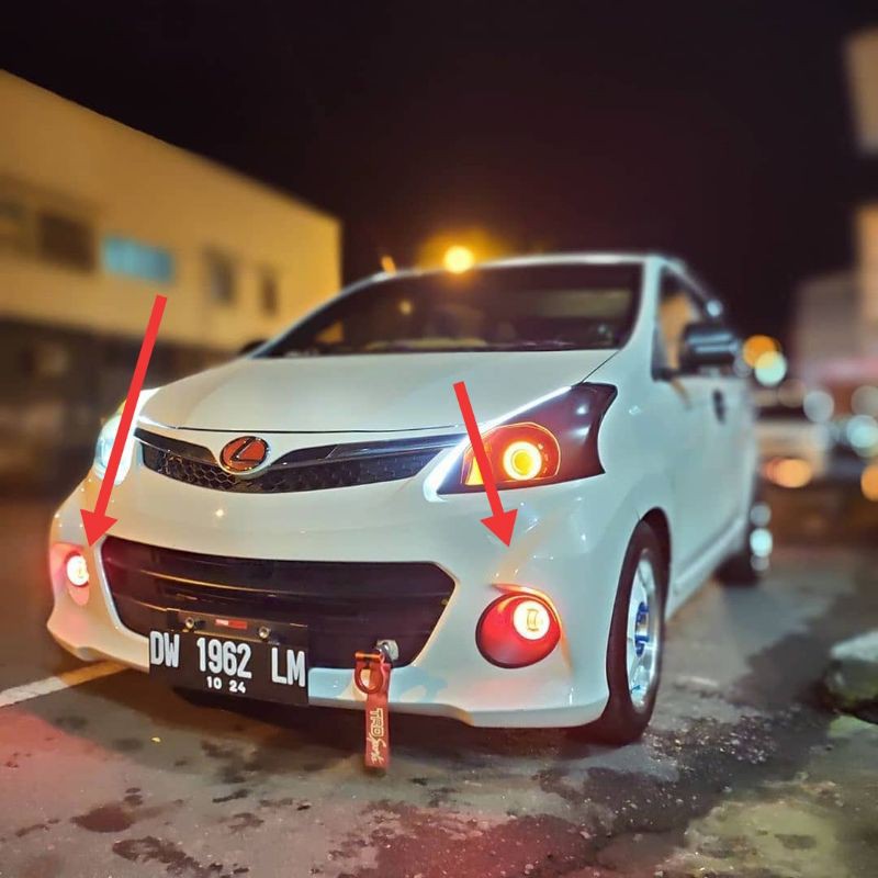 Foglamp avanza angel eyes lampu foglamp avanza lampu kabut avanza lampy avanza