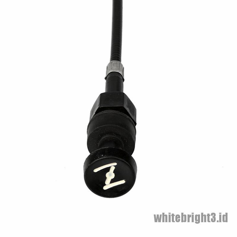 Kabel Choke Throttle Tarik Warna Putih Untuk Motor Dirt Bike