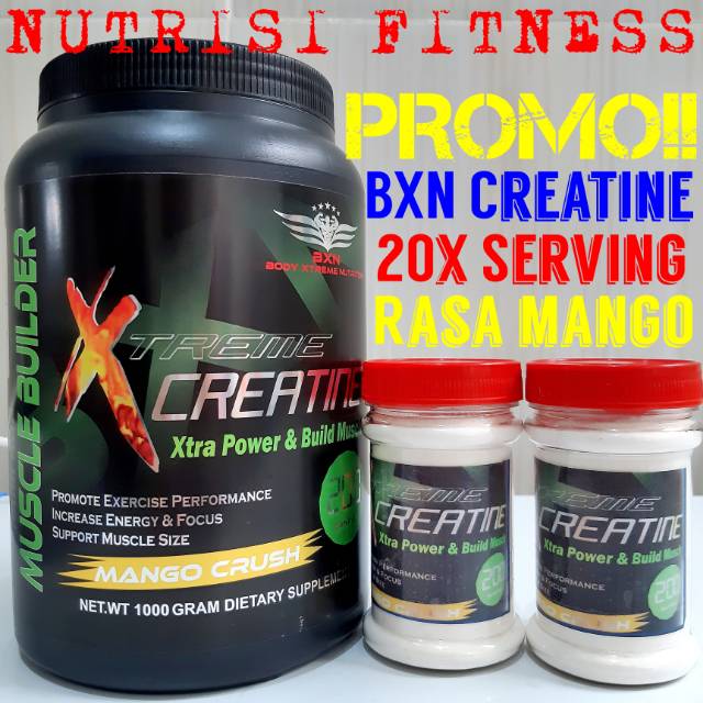 BXN Creatine Ecer 20x Serving Creatine Murah Di Surabaya Sidoarjo