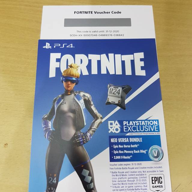 Ps4 Fortnite Game digital Kode