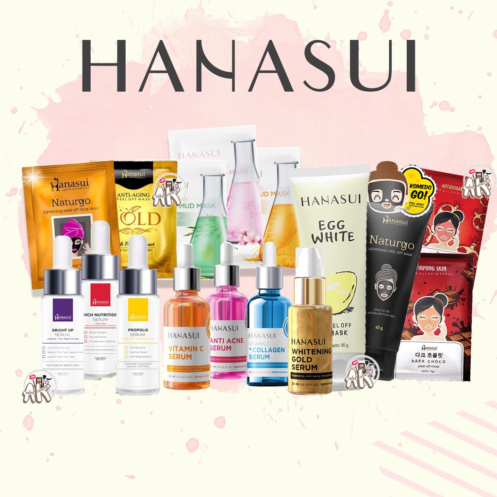 HANASUI SERUM &amp; MASKER BPOM