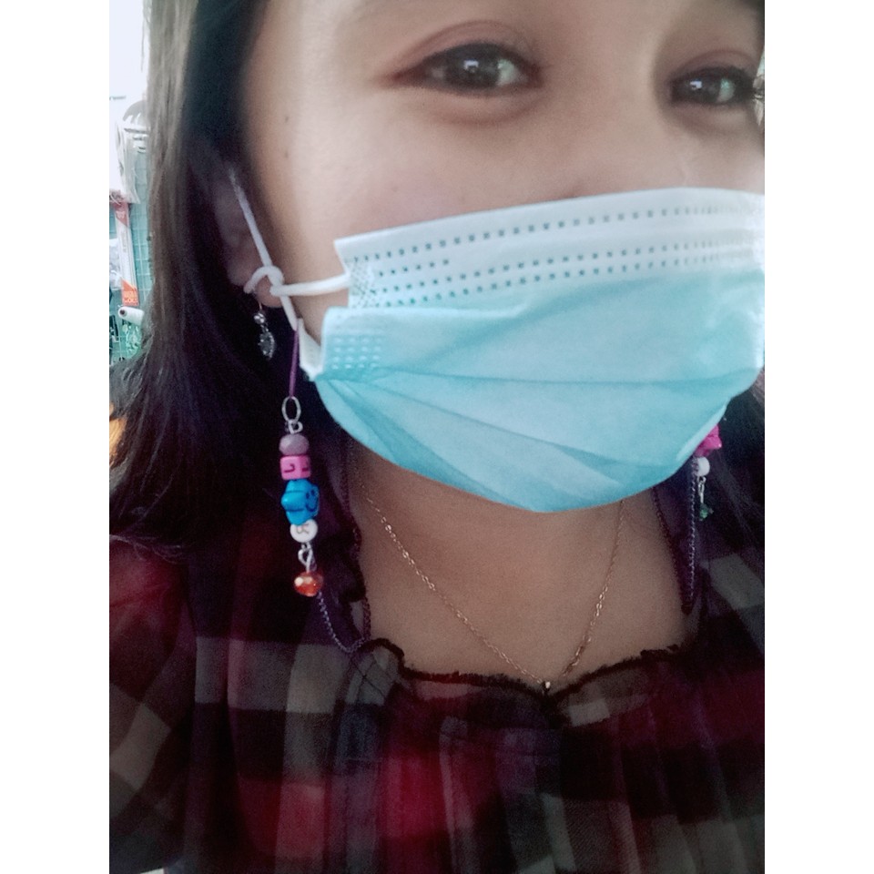 Kalung Konektor masker/strap masker Rantai Bintang lucu Strap Kalung Masker Korea Bentuk Bintang