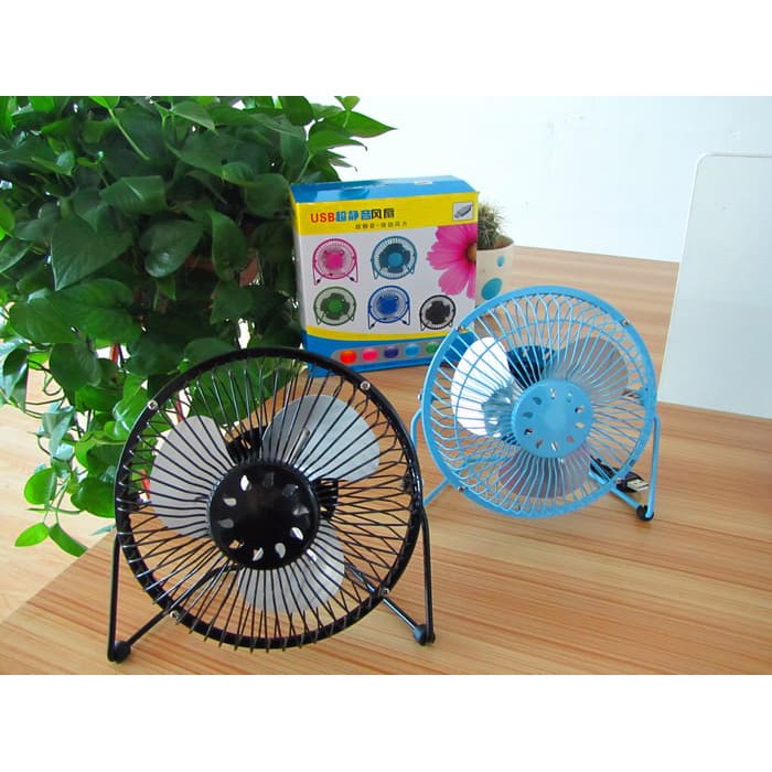 USB Mini Fan Kipas Angin Besi - Kipas Angin Besi Mini