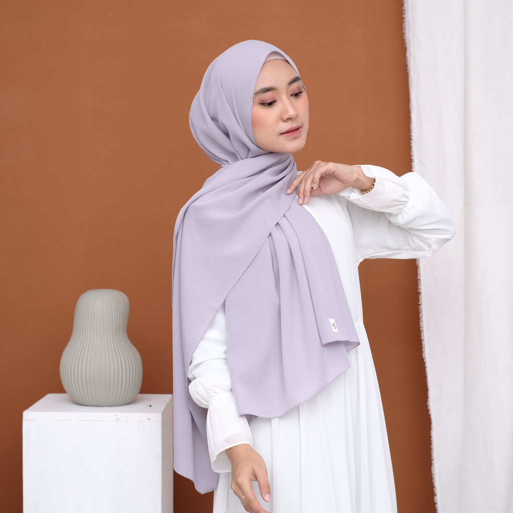 Premium Chiffon Hijab - Lilac
