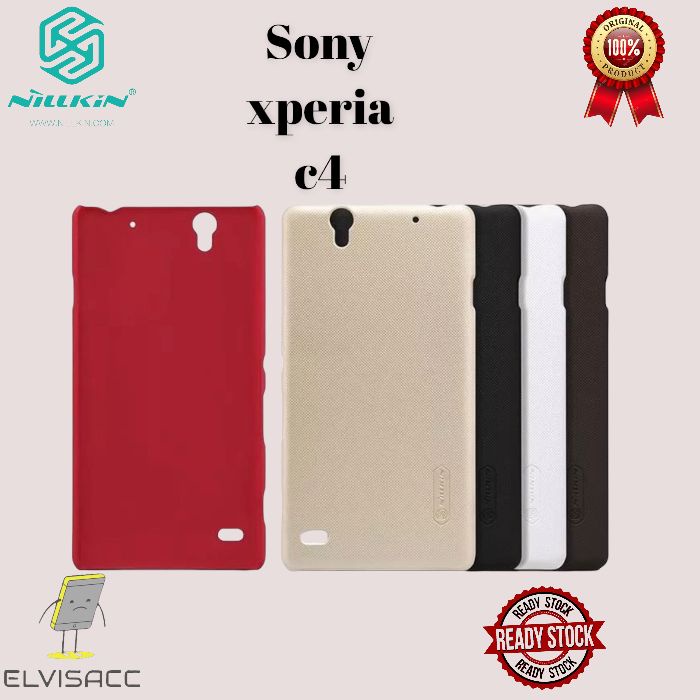 SONY XPERIA C4 NILLKIN HARDCASE FROSTED SHIELD ORIGINAL SONY XPERIA C4