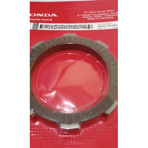PLAT KOPLING HONDA GL PRO KAMPAS KOPLING HONDA GL PRO Gl MAX TIGER KODE PART 107