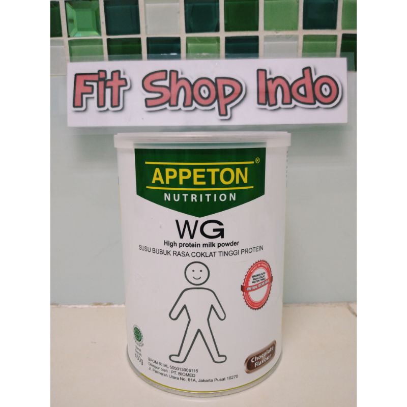 

Appeton Weight Gain Adult 450 gr Coklat