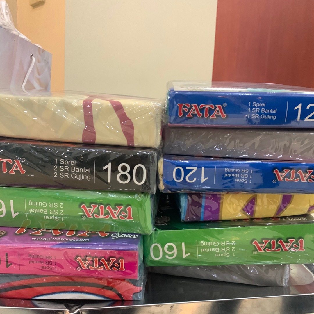 Fata - Sprei Ukuran 100x200 / 90x200 Motif Happy Doraemon