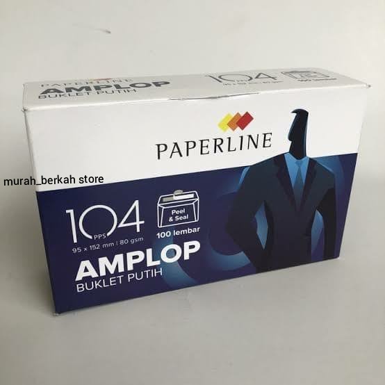 

AMPLOP PAPERLINE PUTIH 104 /(1 PCS)