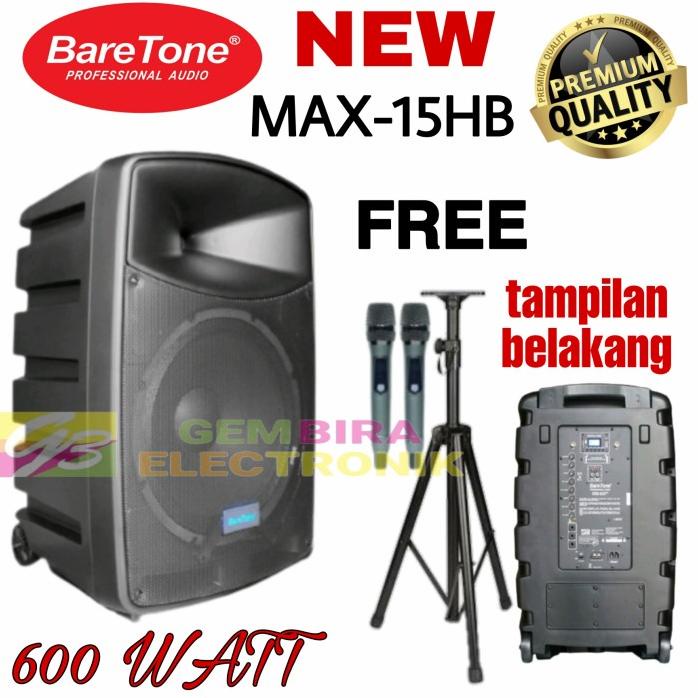 Speaker Spiker Portable Meeting Baretone Max15Hb Max 15Hb Max 15 Hb Barokahku