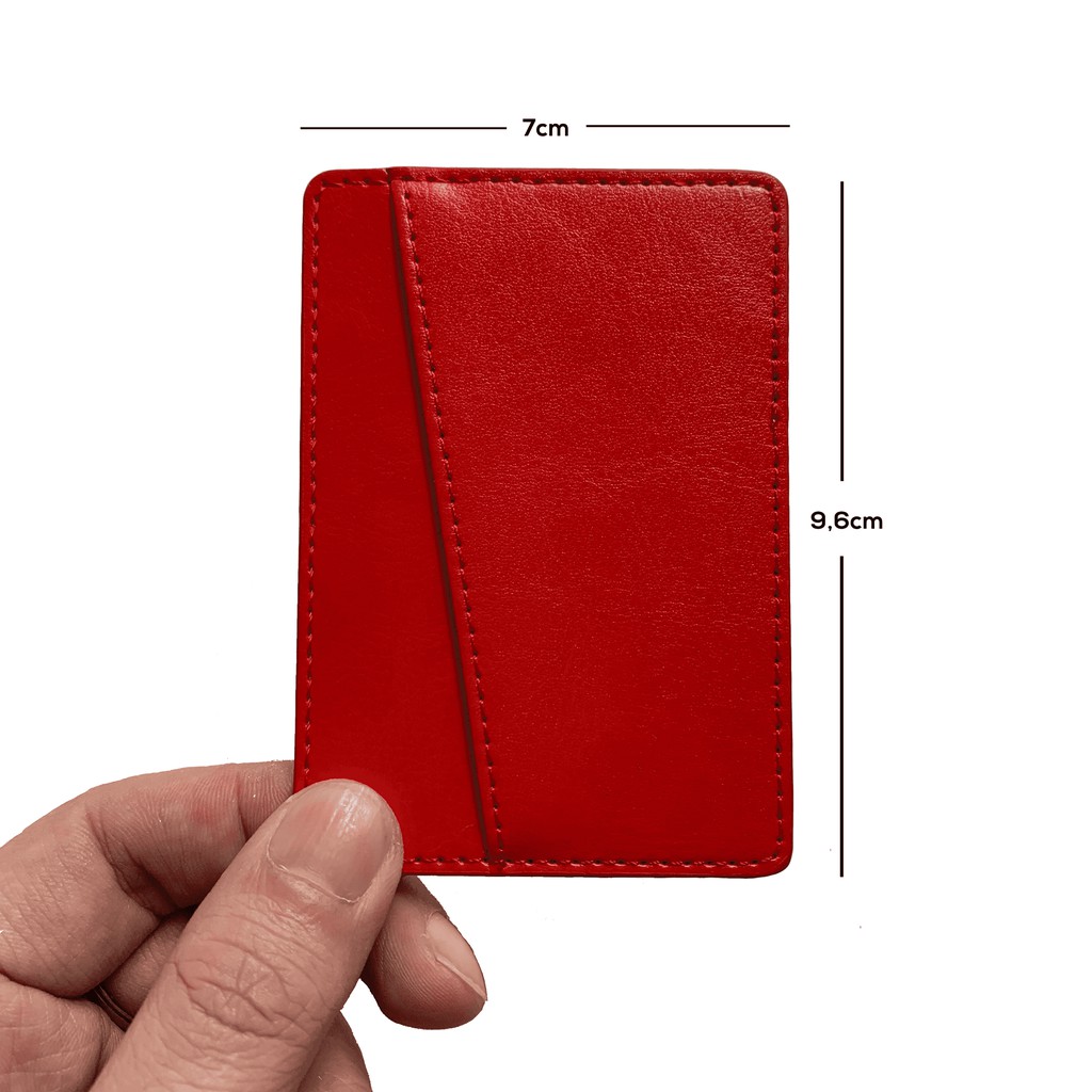 Card Holder Hp Pocket Leather Card Slot Handphone Tempat Simpan Kartu Universal