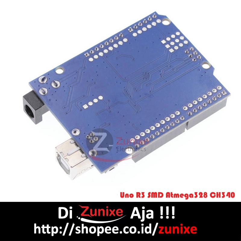 UNO R3 CH340 ATMEGA328P PLUS KABEL DAN PIN HEADER COMPATIBLE