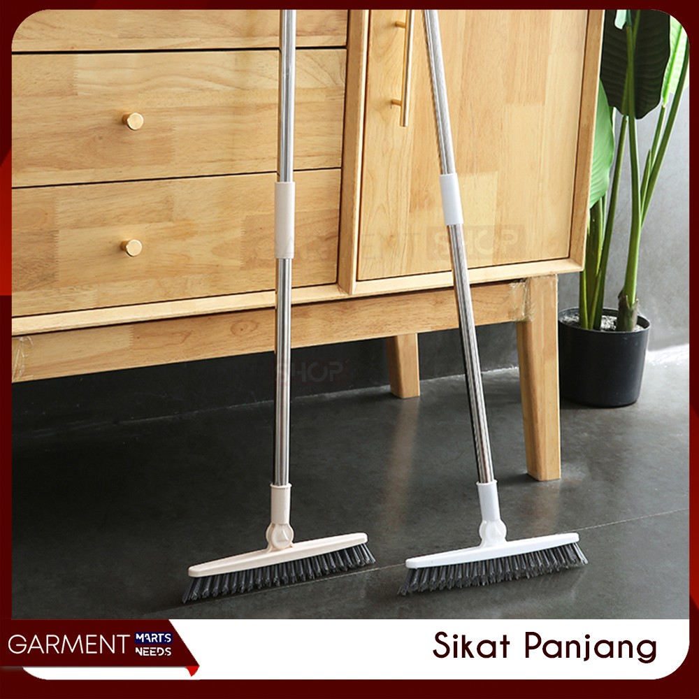 Sikat Lantai Pembersih Dinding Kamar Mandi Gagang Panjang Portable