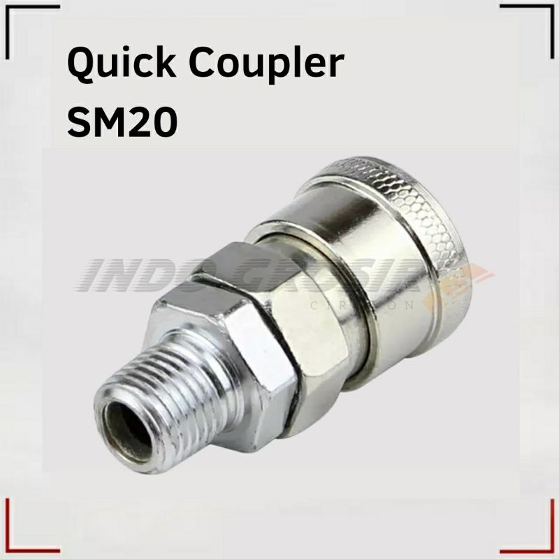 Coupler SM20 Kopler Sambungan Konektor Kompresor