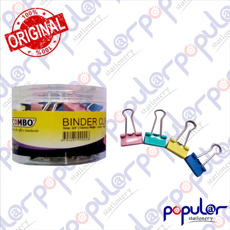 

Klip Binder Warna Combo 107