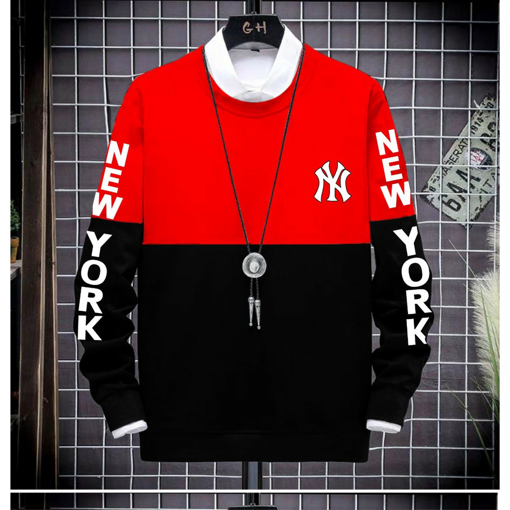 COD/ARPIOSSHOP - BAJU JUMPER NY - SWEATER / SWEATSHIRT PRIA MODEL KEKINIAN