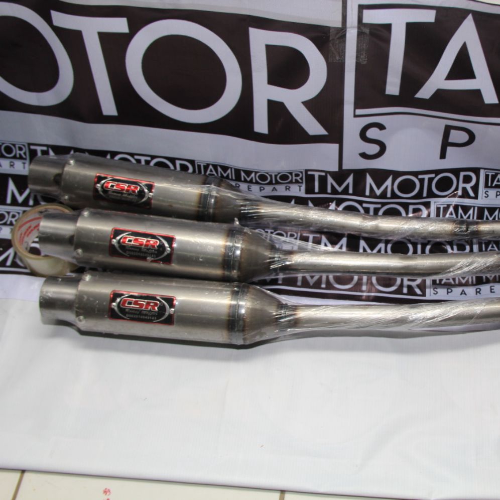 Promo KENALPOT KNALPOT RACING CSR BUAT MOTOR SUPRA SUPRA FIT FIT FIT NEW  SEMUA MOTOR Termurah