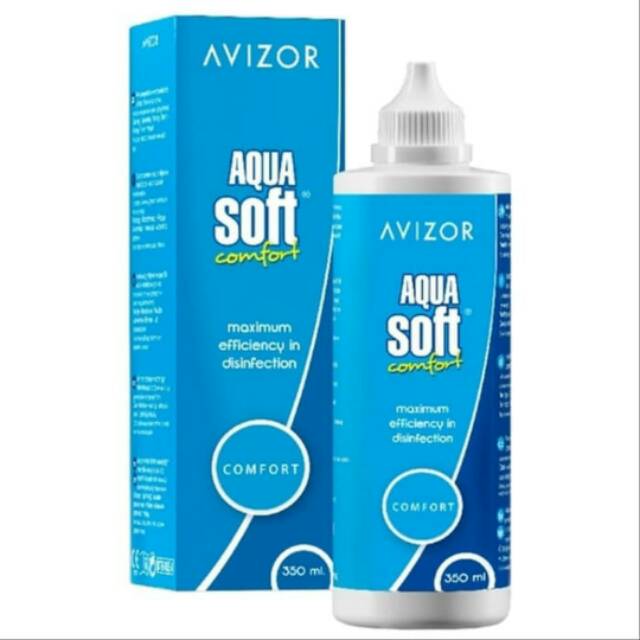 Cairan softlens Aqua Soft 350ml