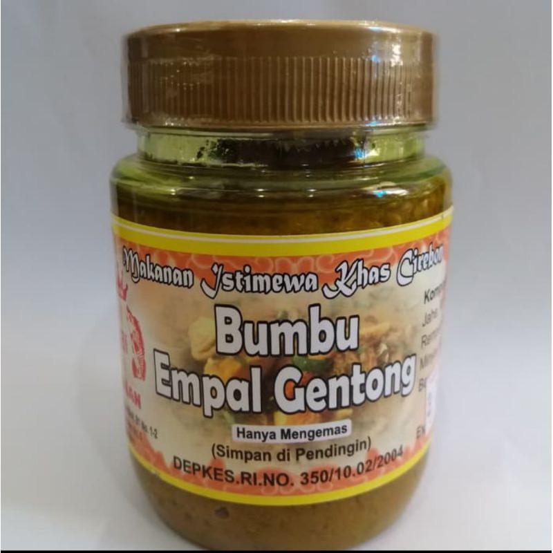 

Bumbu Empal Gentong Cirebon