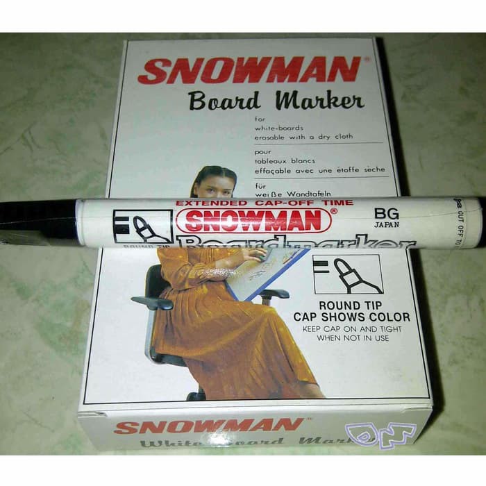 

Spidol Whiteboard Hitam Snowman Murah