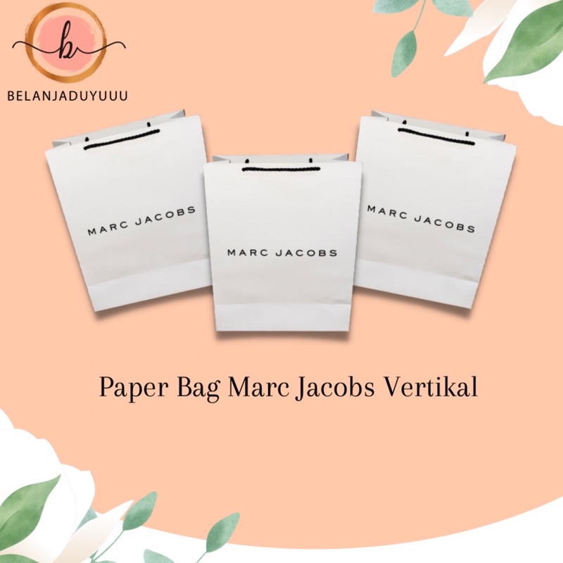 Paer Bag Marc Jacobs Model Vertikal Pembungkus Kado